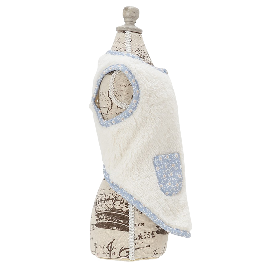2025新商品 LAURA ASHLEY（ローラアシュレイ）パイピングフリース