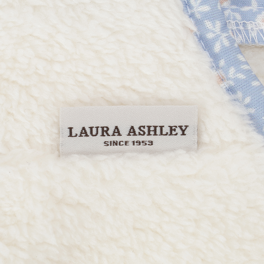 2025新商品 LAURA ASHLEY（ローラアシュレイ）パイピングフリース