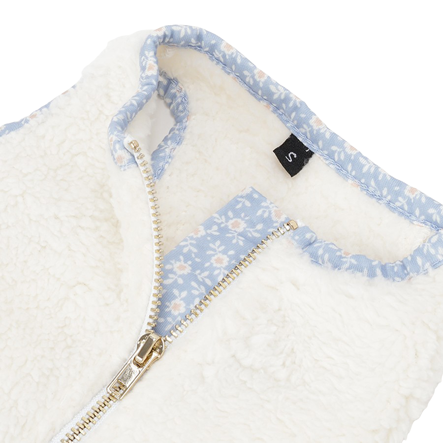 2025新商品 LAURA ASHLEY（ローラアシュレイ）パイピングフリース