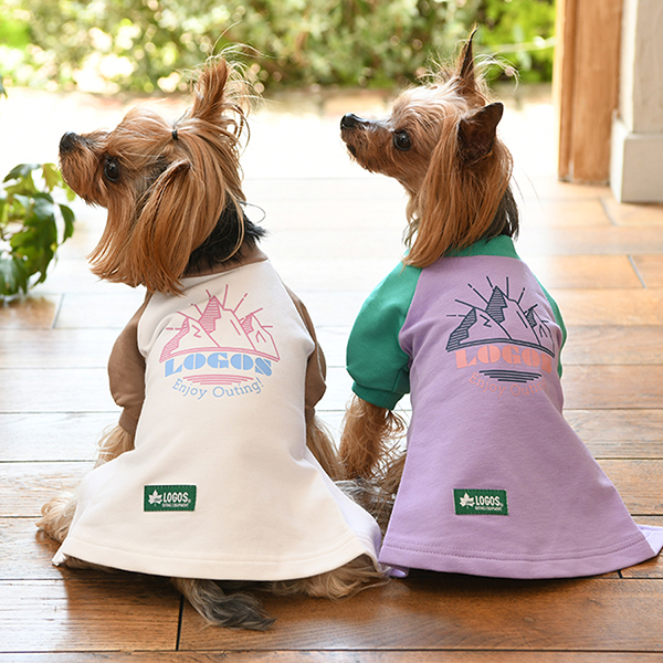 2023秋冬 LOGOS（ ロゴス）ラグランTシャツワンピ | 犬服・ドック ...