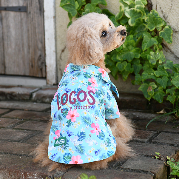 LOGOS（ ロゴス）フラワー柄シャツ