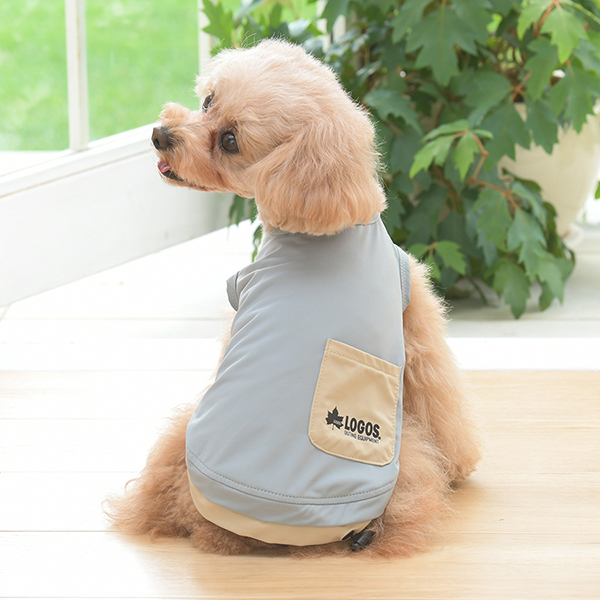 2025新商品 LOGOS（ ロゴス）ポケット付レイヤードタンク