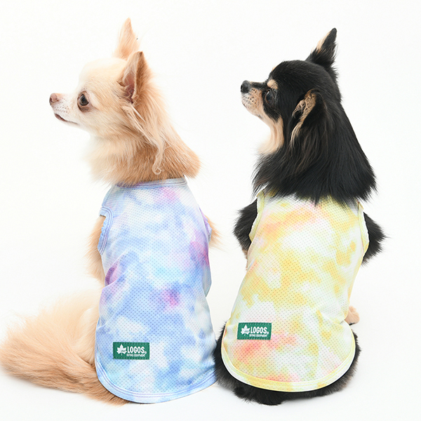 2026新商品 LOGOS（ロゴス）タイダイ柄メッシュノースリーブ