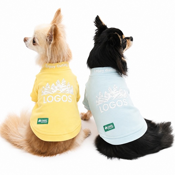 2026新商品 LOGOS（ ロゴス）もちのびハイネックロゴスウェット