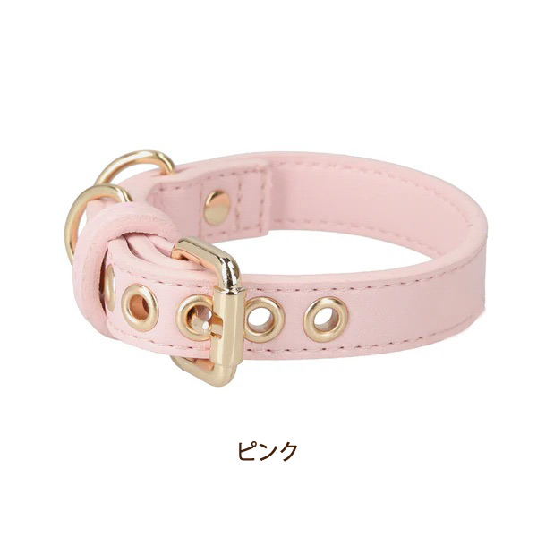 LOAR（ロア） エコレザー首輪｜全6色