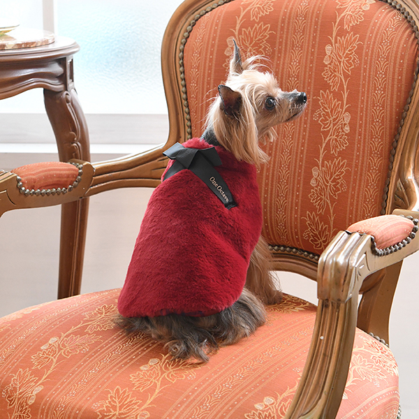 21秋冬 One Octave ワンオクターヴ ふわふわポンチョ 犬服 ドックウェアcalulu カルル