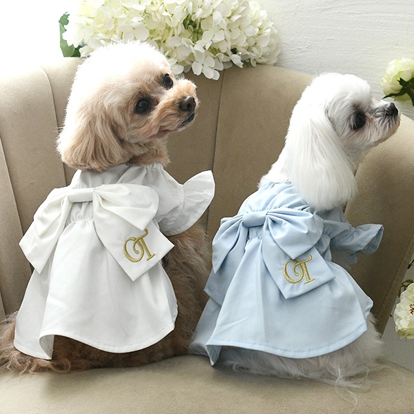 2026新商品 ONE OCTAVE（ワンオクターヴ）ビッグリボンギャザーシャツワンピ