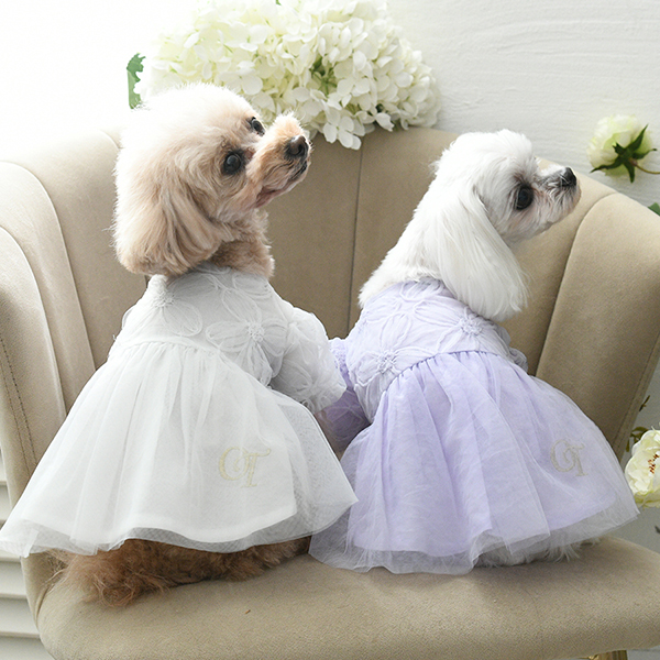 2026新商品 ONE OCTAVE（ワンオクターヴ）お花チュールワンピ