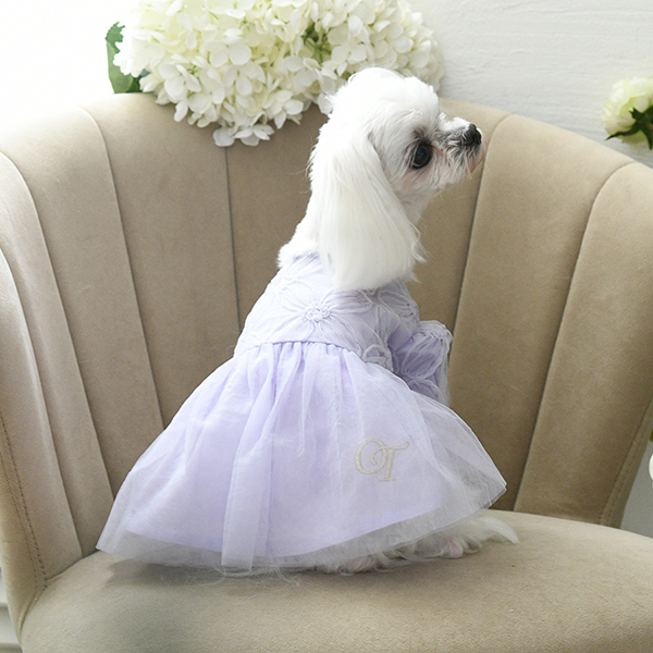 2026新商品 ONE OCTAVE(ワンオクターヴ)お花チュールワンピ