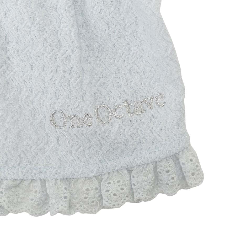 2026新商品 ONE OCTAVE(ワンオクターヴ)レースフリルオーバーオール