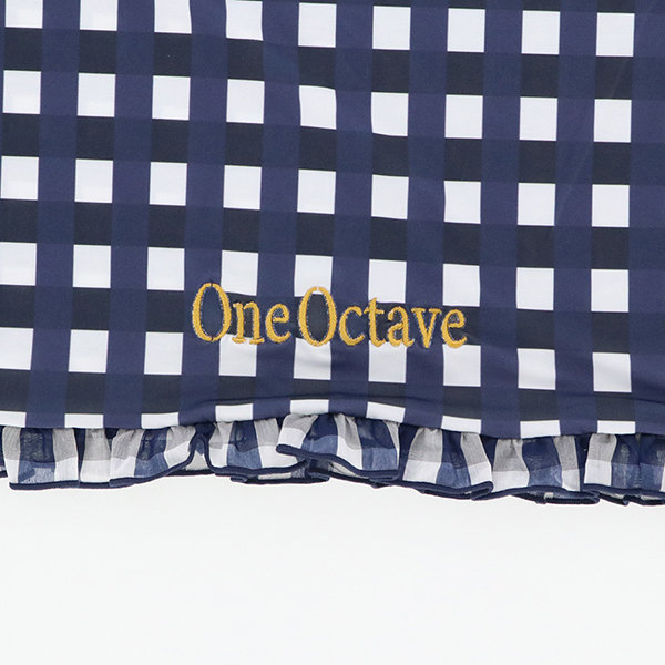 ONE OCTAVE（ワンオクターヴ）ギンガムチェックフリルベッド