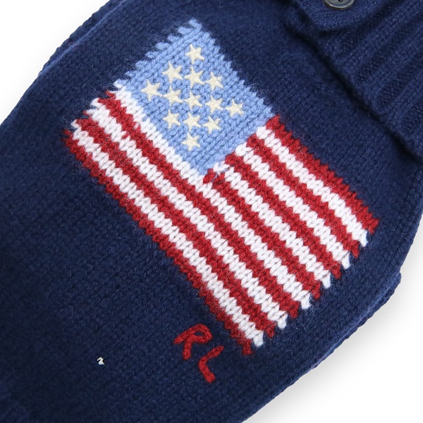 RALPH LAUREN（ラルフローレン）フラッグウールブレンドセーター / Flag Wool-Blend Dog Jumper