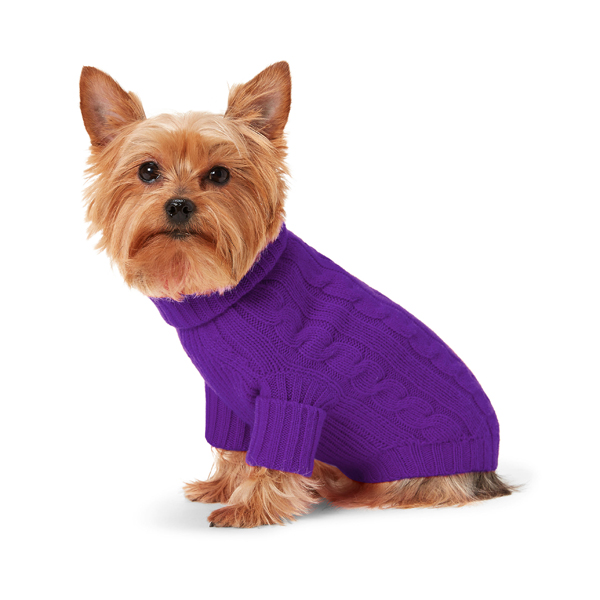 RALPH LAUREN（ラルフローレン）ケーブルカシミヤセーター / Cable Cashmere Dog Jumper