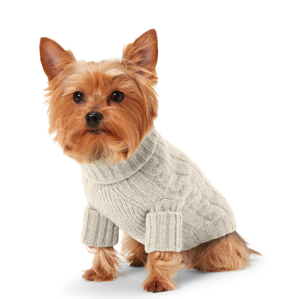 RALPH LAUREN（ラルフローレン）ケーブルカシミヤセーター / Cable Cashmere Dog Jumper