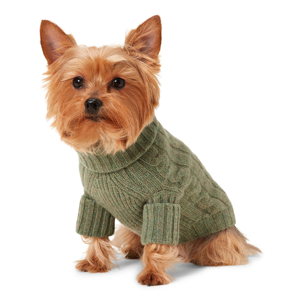 RALPH LAUREN（ラルフローレン）ケーブルカシミヤセーター / Cable Cashmere Dog Jumper