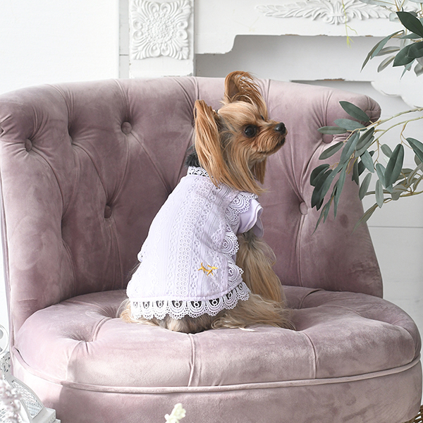 【パピー・超小型犬用】ROPE PICNIC（ロペピクニック）レースワンピース