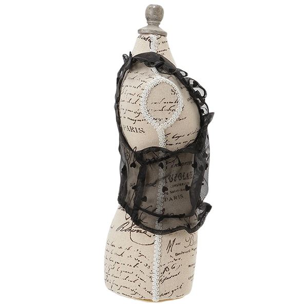 2025新商品 ROPE PICNIC（ロペピクニック）シースルーハート柄ショート丈キャミ