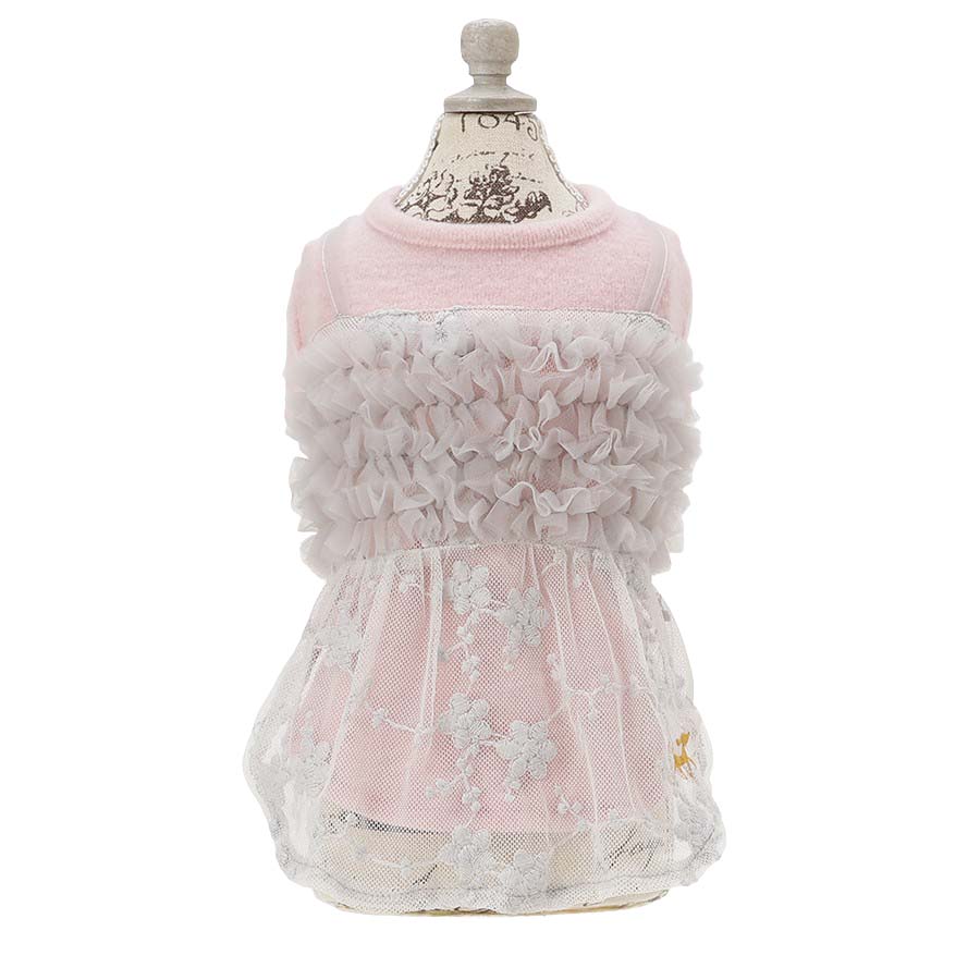 2025新商品 ROPE PICNIC（ロペピクニック）ドッキングチュールワンピース