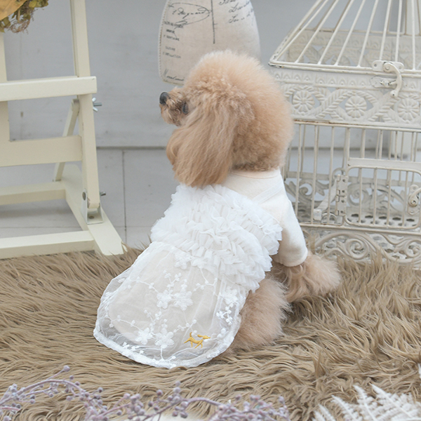 2025新商品 ROPE PICNIC（ロペピクニック）ドッキングチュールワンピース