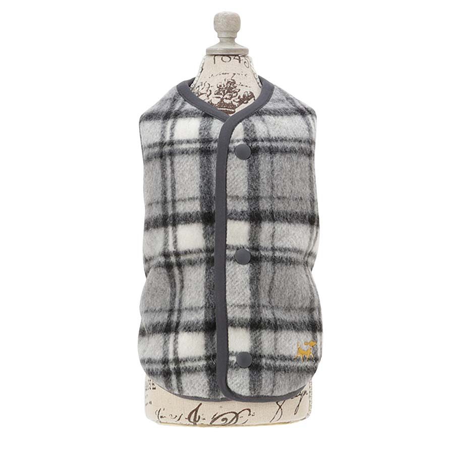 2025新商品 ROPE PICNIC（ロペピクニック）チェック柄ボアベスト