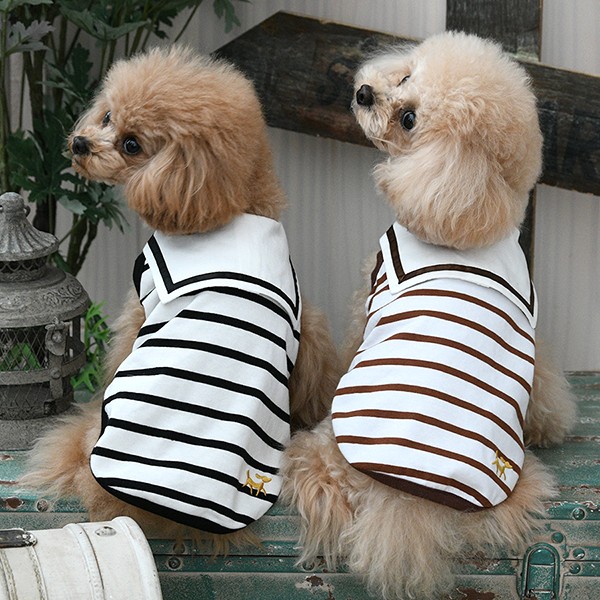 2026新商品 ROPE PICNIC（ロペピクニック）セーラーカラーボーダーカットソー