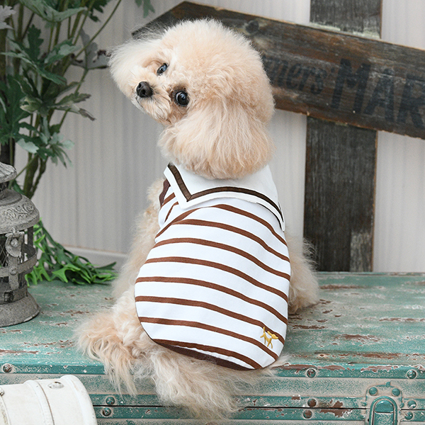 2026新商品 ROPE PICNIC(ロペピクニック)セーラーカラーボーダーカットソー