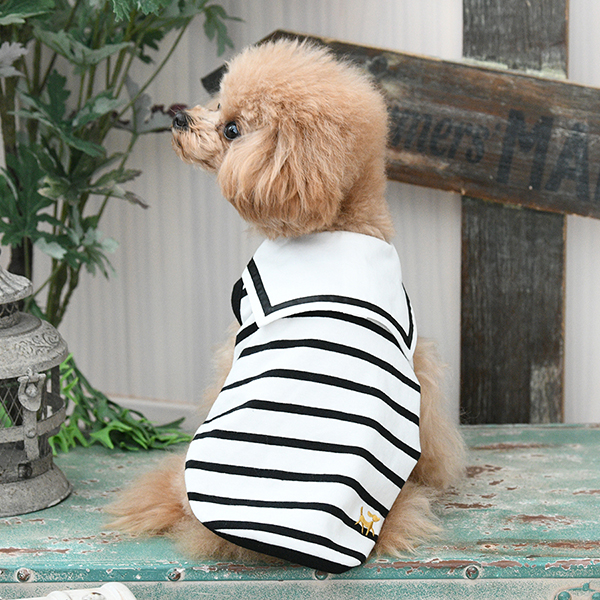 2026新商品 ROPE PICNIC(ロペピクニック)セーラーカラーボーダーカットソー