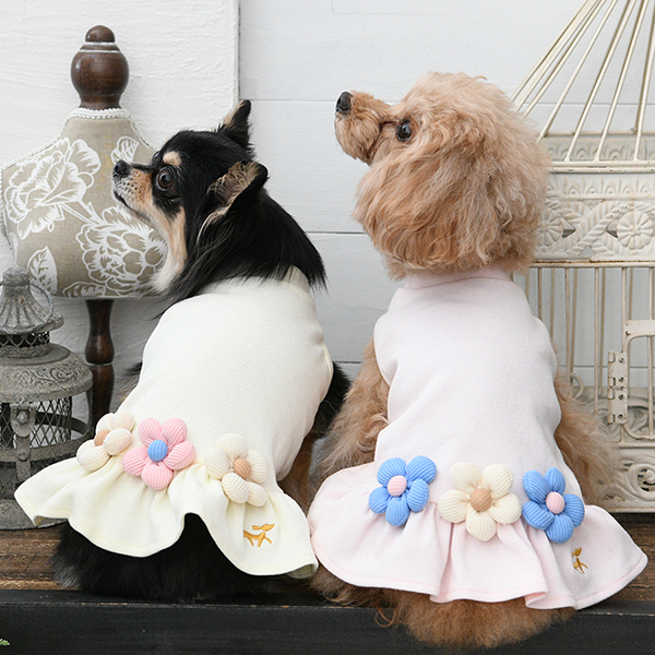 2026新商品 ROPE PICNIC（ロペピクニック）フラワーモチーフワンピ