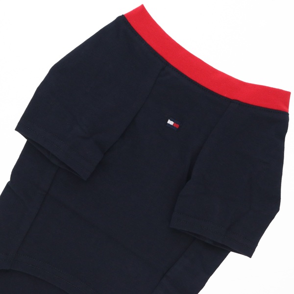 TOMMY HILFIGER（トミーヒルフィガー）クラシックロゴプリントTシャツ / Dog Classic Logo Print Tee