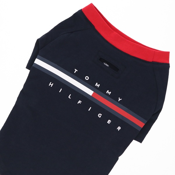 TOMMY HILFIGER（トミーヒルフィガー）クラシックロゴプリントTシャツ / Dog Classic Logo Print Tee