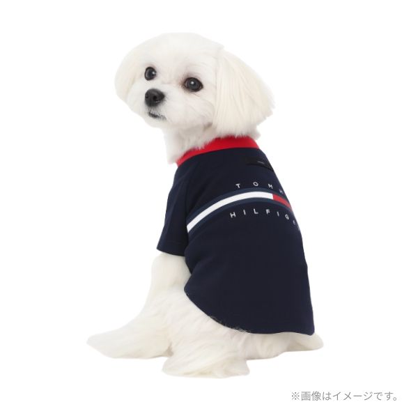 TOMMY HILFIGER（トミーヒルフィガー）クラシックロゴプリントTシャツ / Dog Classic Logo Print Tee