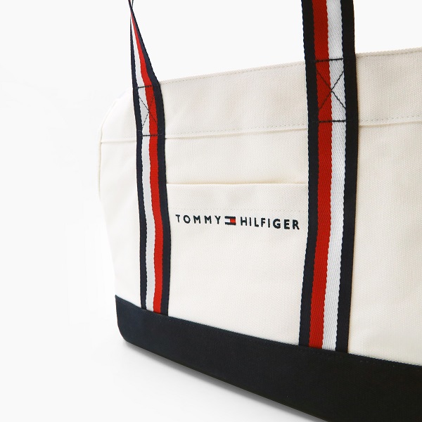 TOMMY HILFIGER（トミーヒルフィガー）キャンバストートバッグ / Canvas Dog Tote Bag