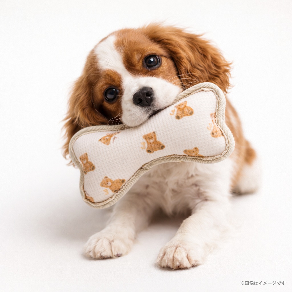 Calulu（カルル）クマさん柄ボーントイ