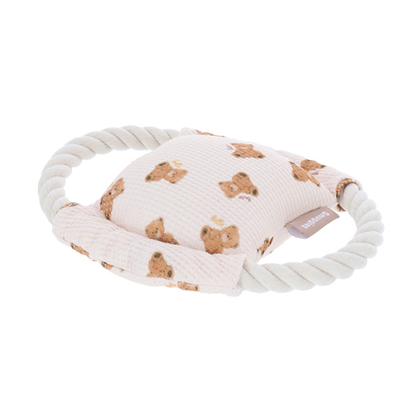 Calulu（カルル）クマさん柄ロープラウンドトイ