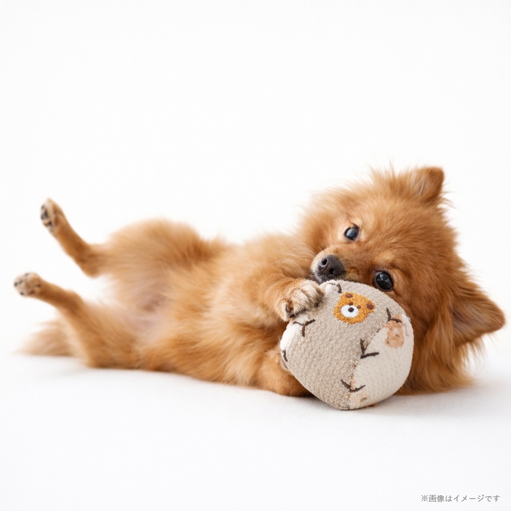 Calulu（カルル）クマさん柄ボールトイ