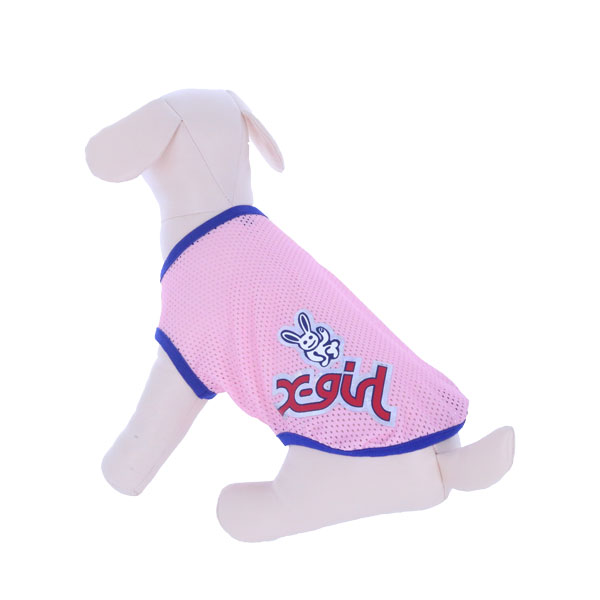 21春夏 X Girl エックスガール ステッカーメッシュ タンクトップ 犬服 ドックウェアcalulu カルル