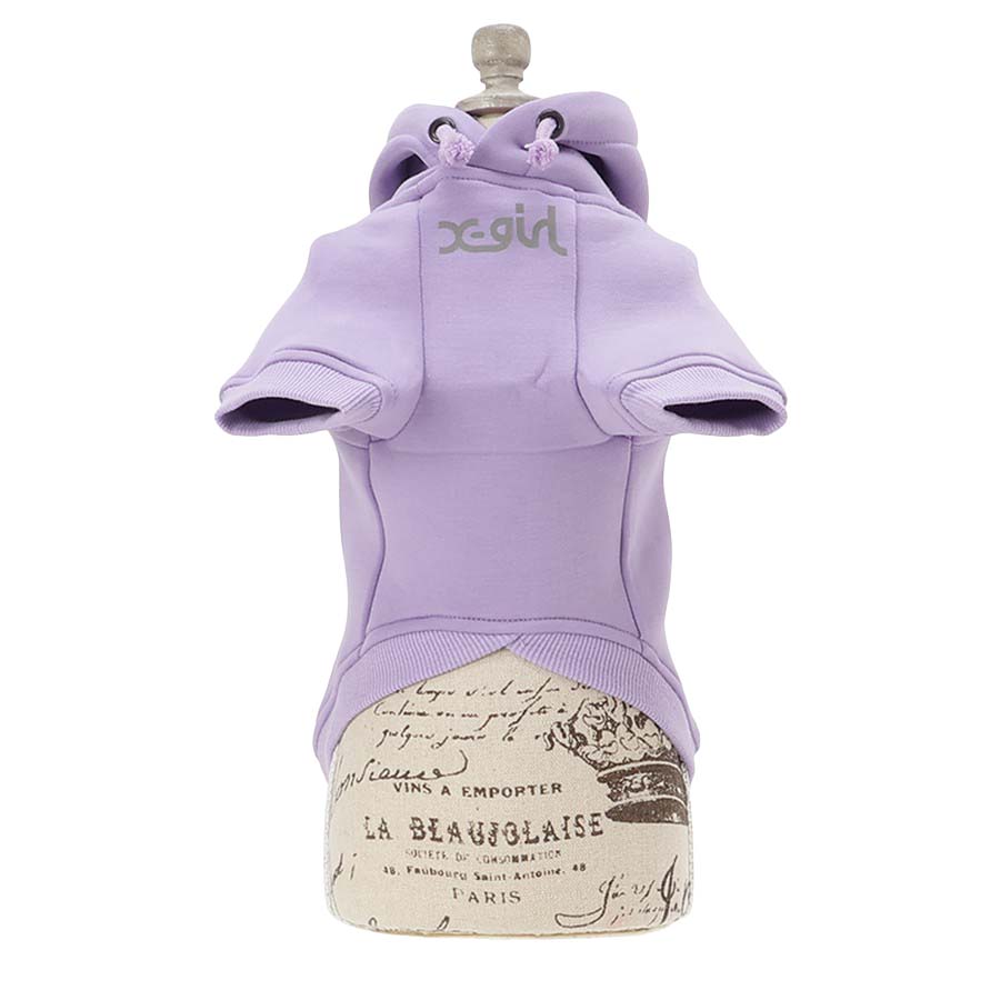 2025新商品 X-girl（エックスガール）レオパード柄ロゴフーディー