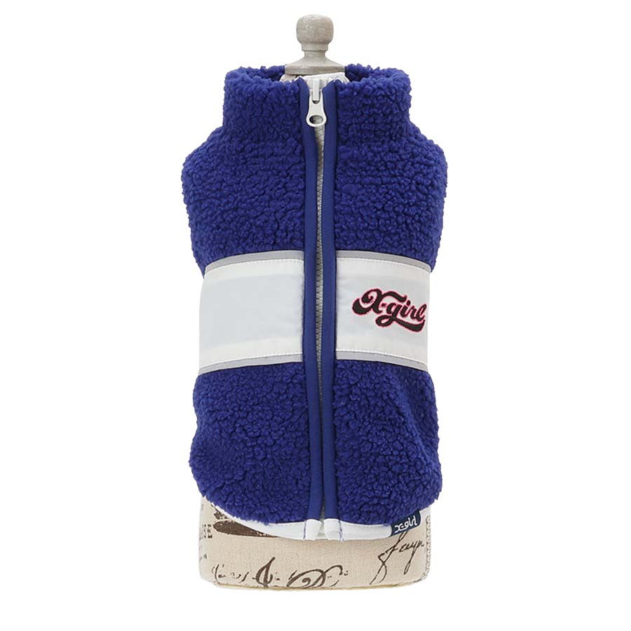 2025秋冬 X-girl（エックスガール）チアフルロゴフリース