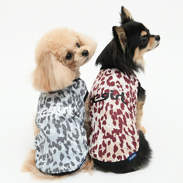 2026新商品 X-girl（エックスガール）レオパード柄メッシュタンク