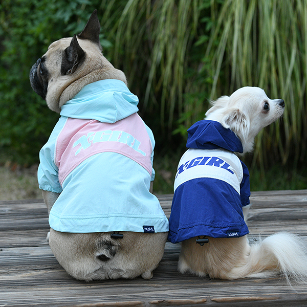 2026新商品 X-girl（エックスガール）配色マウンテンパーカー