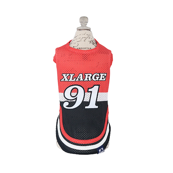 2022春夏 XLARGE（エクストララージ）チームパネルドメッシュタンクトップ