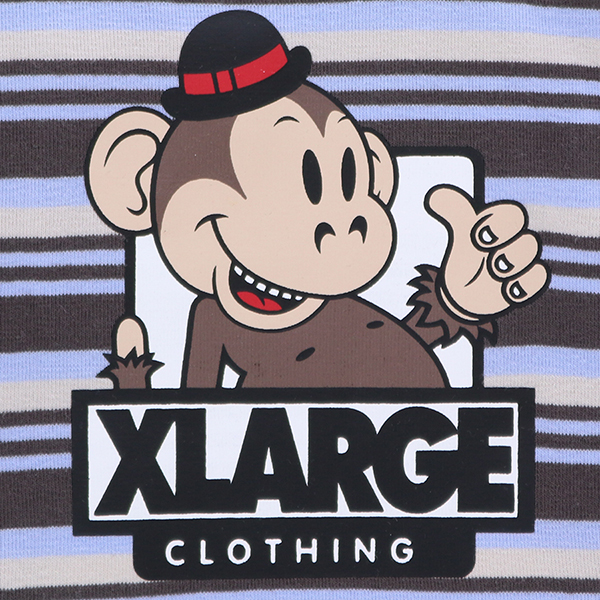 XLARGE（エクストララージ）キースボーダーハイネックT