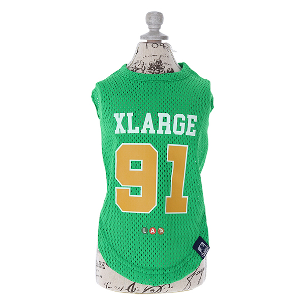 XLARGE（エクストララージ）ナンバリングメッシュタンク