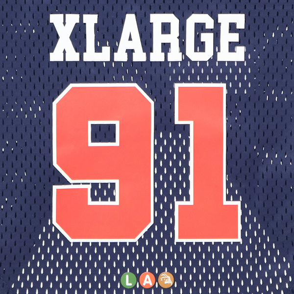 XLARGE（エクストララージ）ナンバリングメッシュタンク