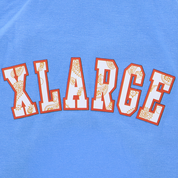 XLARGE（エクストララージ）ペイズリーロゴフーディー