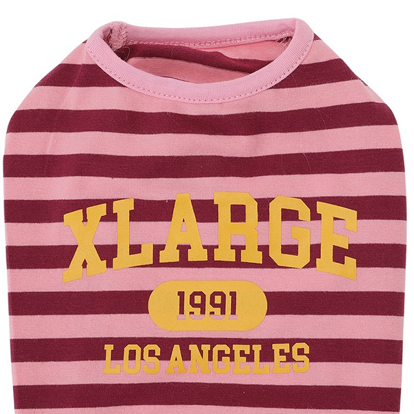 2025新商品 XLARGE（エクストララージ）ストライプロゴタンク