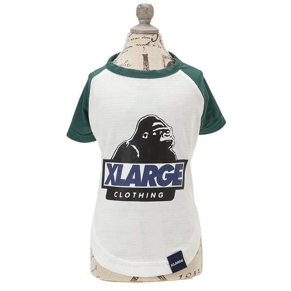 2025新商品 XLARGE（エクストララージ）OGラグランメッシュTシャツ