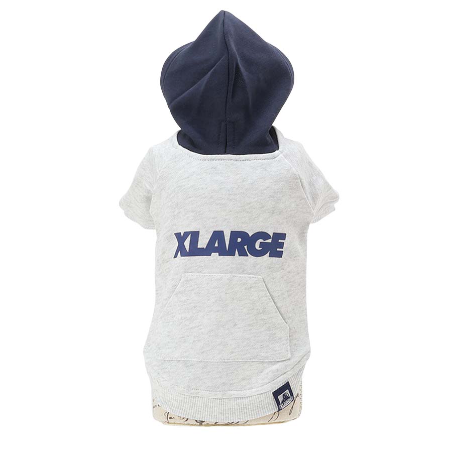2025新商品 XLARGE（エクストララージ）ツートーンフーディー