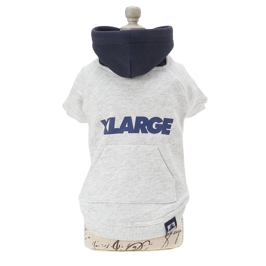 2025新商品 XLARGE（エクストララージ）ツートーンフーディー