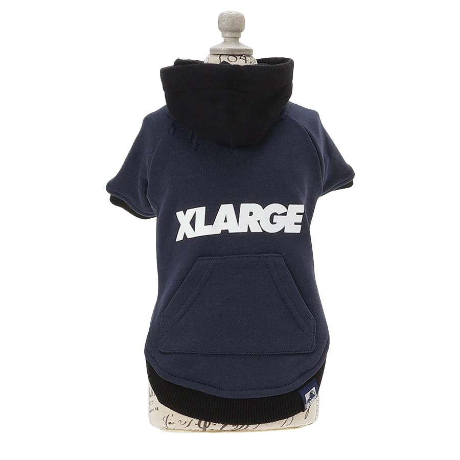 2025新商品 XLARGE（エクストララージ）ツートーンフーディー